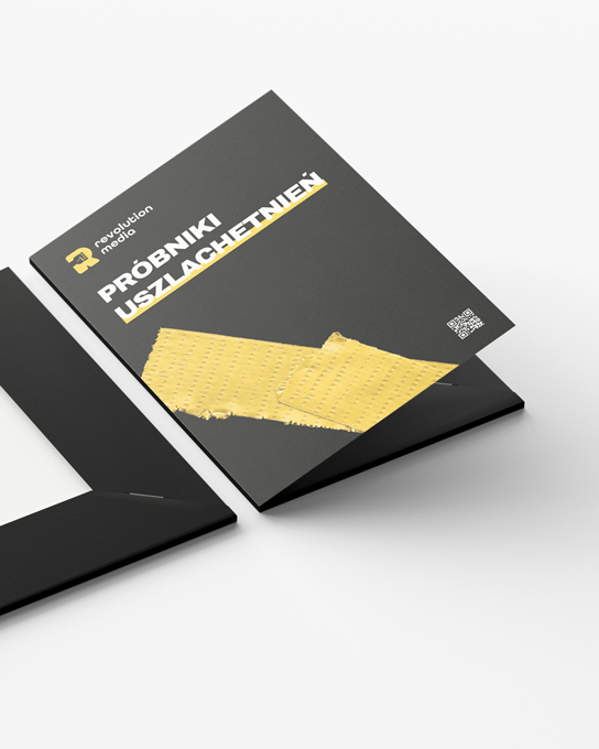 Materiały drukowane: katalogi, foldery i wizytówki